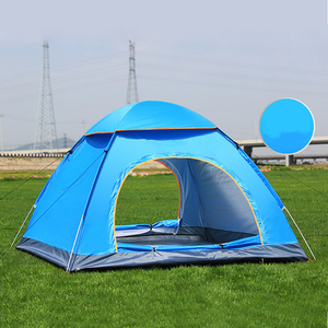 Outdoor Camping Folding Automatic Tent 3-4 People Beach <strong>Simple</strong> Quick-opening Double Factory Wholesale Tent - Product Image 3