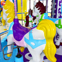 Offre Spéciale jeux d'intérieur en plein air Carrousel à la lavande manèges de parc d'attractions pour enfants manèges