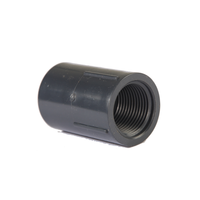 Nouvelle raccordement de tuyauterie en PVC à filetage interne femelle, réduction droite, épaissi, pour l'alimentation en eau, avec un minimum de commande de 1 pièce