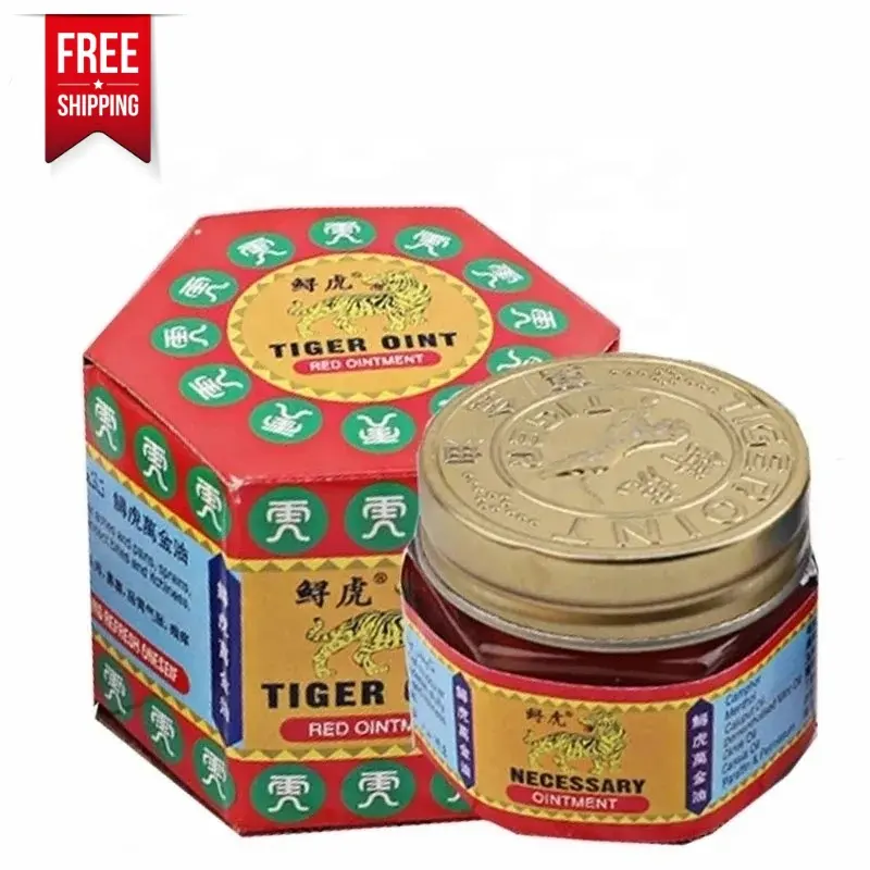 Free shipping 100% Original Tiger Balm Ointment Insect Bite Strength Pain Muscle Relieving Arthritis Joint Body Painkiller