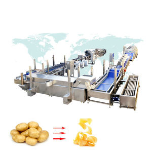 Fully Automatic Fried Potato Chip Production Line/<strong>french</strong> <strong>Fry</strong> Manufacturing <strong>Machine</strong>/frozen <strong>French</strong> <strong>Fry</strong> Processing Plant - Product Image 2