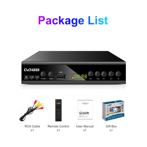 Boîtier <span class=keywords><strong>TV</strong></span> numérique DVB-T2 FTA 1080P H.264 GX6705 ECOS OS Mise à jour du micrologiciel en ligne DLNA USB PVR - Product Image 6