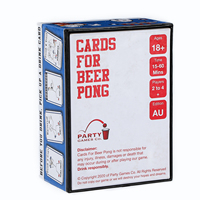 Jeu de cartes de communication pour adultes avec impression personnalisée OEM, jeu de cartes à boire avec boîte pour amis, soirées et couples