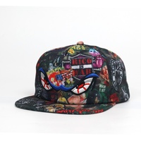 5-paneels custom logo borduurwerk custom camouflage sport ongestructureerde snapback cap