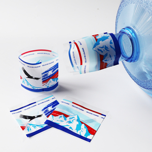 Nhà máy cung cấp trực tiếp rõ ràng in ấn PVC nhiệt thu nhỏ nhãn cho 5 gallon 18.9l 19L 20L nước nắp chai con dấu bao bì nhãn - Product Image 5