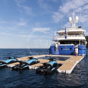 Thảm Nổi Bảo Vệ Lớn Bể Du Thuyền Bể Bơi Biển Bơm Hơi Có Lưới Cho Du Thuyền Thuyền Công Viên Nước Giải Trí - Product Image 4