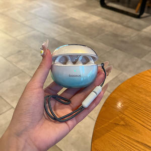 Esta funda de auriculares de TPU transparente es adecuada para la nueva funda de auriculares <span class=keywords><strong>BASEUS</strong></span>/ <span class=keywords><strong>Baseus</strong></span> MC1Pro y la funda de auriculares MC1 - Product Image 2