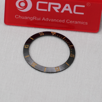 Insert de lunette en céramique de zircone personnalisé, haute dureté, résistant aux rayures, soudable et pliable, pour montre mécanique Submariner GMT