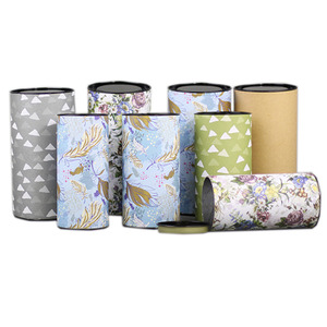Biodegradable Kraft <b>Paper</b> Tube For Tea Food Grade Moisture Resistant Cardboard Cylinder Global B2B Trade Supply - Product Image 1