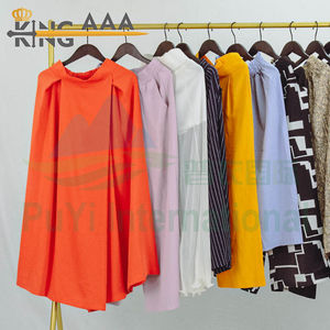 Megan Pantalones Acampanados de <span class=keywords><strong>Segunda</strong></span> <span class=keywords><strong>Mano</strong></span> para Mujer, Ropa Usada de <span class=keywords><strong>Segunda</strong></span> <span class=keywords><strong>Mano</strong></span>, Venta Al por Mayor - Product Image 2