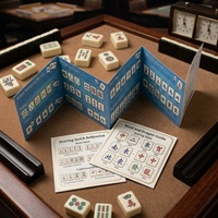 Manuel d'instructions personnalisé en papier écologique et recyclable pour jeux de cartes, livres d'instructions personnalisés pour jeux de Mahjong, cartes