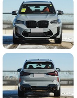 Kits carrosserie style X3 MF97 améliorés pour pare-chocs avant et arrière BMW X3 G01 G08 2022+