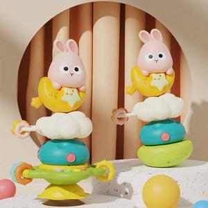 Jeu d'empilage <span class=keywords><strong>pour</strong></span> bébé <span class=keywords><strong>Chaise</strong></span> <span class=keywords><strong>haute</strong></span> <span class=keywords><strong>Jouet</strong></span> à <span class=keywords><strong>ventouse</strong></span> <span class=keywords><strong>Jouet</strong></span> d'éducation précoce Cognition Apprentissage Gobelet Stacker Hochets <span class=keywords><strong>Jouet</strong></span> avec musique - Product Image 2