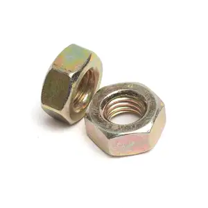 Oem Factory Custom Customized Pure copper Fastener M3 M4 M5 M6 M8 Heavy Hex Nut