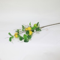Branche de pomme artificielle de 90 cm, vente en gros, tige de pomme artificielle personnalisée pour la décoration florale de la maison, du vase et des mariages