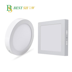 Luz descendente led redonda regulable, cuadrada, 6w, 12w, <span class=keywords><strong>18w</strong></span>, 20w, 24w, 30w, montada en superficie de ac85-265v - Product Image 1