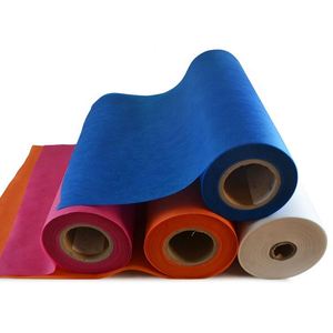 Sacs de shopping personnalisés avec impression de logo, en tissu non tissé PP de poids moyen, résistants au rétrécissement, en rouleaux - Product Image 2