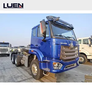 Çin marka Sinotruk Hohan römork kafa kamyon T 6x4 371HP dizel traktör kamyon