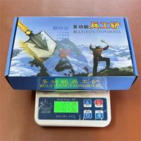 Pelle multifonction portable en acier de qualité industrielle pour le camping en plein air, le jardinage, l'agriculture, la chasse