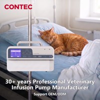 Pompe à perfusion vétérinaire automatique CONTEC SP770VET pour animaux de compagnie de grande et petite taille, hôpital vétérinaire