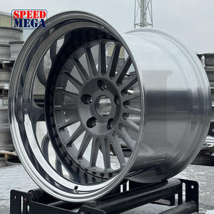 Juego de 2 Ruedas de Aleación Forjadas 5x112 5x120 con Acabado Plateado Personalizado para BMW M2 G87 M3 G80 M4 G82 M5 F90, Llantas de 17 18 19 20 21 22 Pulgadas - Product Image 1