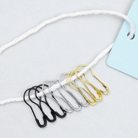 Broche épinglette colorée en forme d'ampoule en acier inoxydable et laiton pour étiquette de vêtement