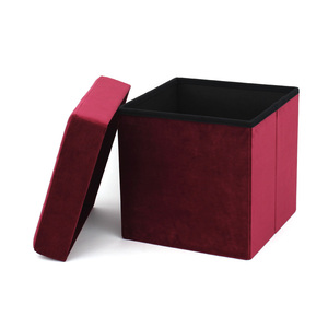 RTS Moderna di Lusso Mobili Per La Casa di Velluto <span class=keywords><strong>Pieghevole</strong></span> Ottoman di Stoccaggio <span class=keywords><strong>Poggiapiedi</strong></span> <span class=keywords><strong>Sgabello</strong></span> - Product Image 3