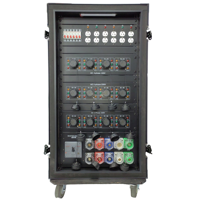American Mexico 380V 78CH Stage Power Distribution Cabinets Light Power Control Equipment Box High Quality