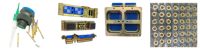 D38999/24B5PN Amphenol Typ Buchse Gerader Stecker Automobil-Rundsteckverbinder Zubehör Vergoldete Kontakte Aluminiumlegierung