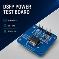 Carte de test de couplage optique DSFP avec entrée d'alimentation CC 3,3 V et indicateur LED pour l'intégration de systèmes de générations de source en laboratoire