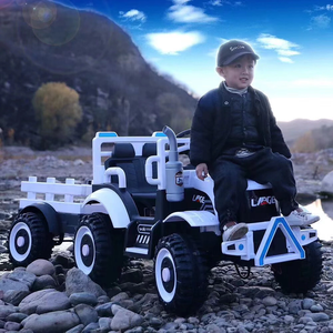 Nouveau <span class=keywords><strong>Tracteur</strong></span> Électrique à Pédales Tendance pour Enfants, Voiture à Batterie avec Télécommande en Plastique - Product Image 4