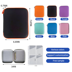 Étui pour cartes <span class=keywords><strong>Yoto</strong></span>, pochette pour album, organiseur de rangement, pochettes, dossier portable souple à fermeture éclair pour lecteur <span class=keywords><strong>Yoto</strong></span>, cartes d'audiolivres - Product Image 3