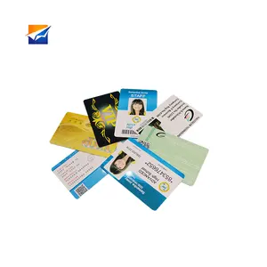 ZYJJ impresión personalizada impresión transparente PVC plástico doble cara tarjeta transparente foto negocios saludos tarjetas de visita