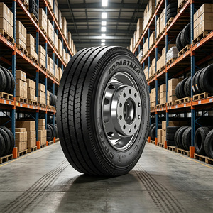 Pneu radial tout acier TBR pour camion léger, vente en gros d'usine, 7.00R16-14PR, 110 cm, 65 kg, charge lourde - Product Image 1