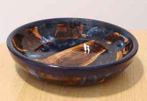 Handcrafted Wooden and <b>Resin</b> Bowl Perfect for Serving Fruit Salad or as a Stylish Tabletop Home Decor Piece - Product Image 2
