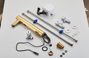 Cảm Biến Tự Động Cảm Ứng Lưu Vực Vòi Nước Với Touchless Tap Hồng Ngoại Dọc Chiều Cao Nhiệt Độ Nước Tap Mixer Cho Bồn Rửa Vòi Nước - Product Image 5