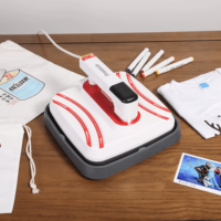 Petite presse à chaud portative YILEE, outil de transfert par sublimation pour vêtements personnalisés, artisanat, impression DIY, entreprise