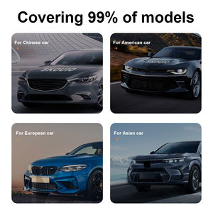 SKOUIO-AA4 per faro auto copriobiettivo <span class=keywords><strong>Renault</strong></span> <span class=keywords><strong>Duster</strong></span> 2014-2017 copertura in plastica - Product Image 5