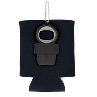Porte-canette en néoprène pliable de haute qualité personnalisé, refroidisseur de canette, porte-canette pour bière, manchon avec ouvre-bouteille