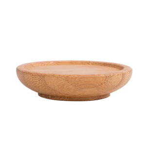 Posavasos de madera redondos de 6 cm de diámetro, alfombrillas aislantes del calor para tazas de té, uso doméstico - Product Image 3