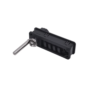 Cerradura <span class=keywords><strong>de</strong></span> Combinación <span class=keywords><strong>de</strong></span> 4 Dígitos para Gabinete, Archivador, Puerta <span class=keywords><strong>de</strong></span> Madera, Plástico Resistente, Color Negro, ABS, con Llave, Certificación ISO9001 - Product Image 3