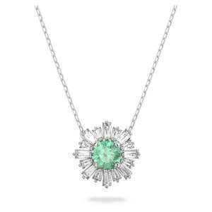 Collier avec pendentif plaqué rhodium vert pour femme SunshineA <span class=keywords><strong>Pril</strong></span> - Product Image 1