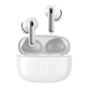 Y90 ANC <span class=keywords><strong>Double</strong></span> Fed Profondeur de réduction du bruit + Enc Appel LED Écran tactile Sans fil In-Ear <span class=keywords><strong>Bass</strong></span> Sound Effects TWS Earbuds - Product Image 2