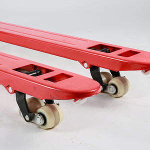 Transpaleteira Manual JALI de Alta Resistência, Empilhador de Paletes, Altura de Garfo 85-195mm, Rodas de PU/Nylon/PP, Uso Interno e Externo - Product Image 1