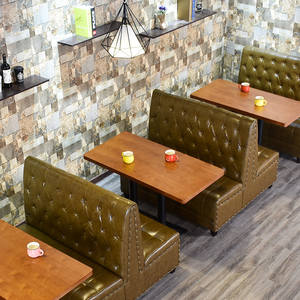 Mobilier de restaurant de style industriel, bar, café occidental, banquette de restaurant, canapé de salon, boutique de thé au lait, boutique de desserts, <span class=keywords><strong>salle</strong></span> <span class=keywords><strong>à</strong></span> <span class=keywords><strong>manger</strong></span>, canapé de restaurant pour fondue, KTV - Product Image 4