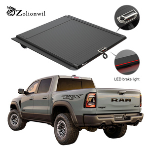 Zolionwil - Cache de benne rétractable à verrouillage pour <span class=keywords><strong>Dodge</strong></span> <span class=keywords><strong>Ram</strong></span> 1500 2500 5.7 6.4 Rambox <span class=keywords><strong>2006</strong></span>-2013 - Product Image 1