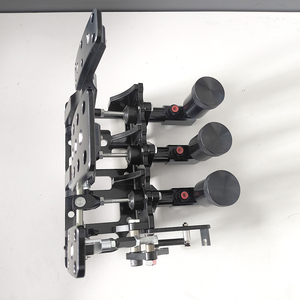Nouveau style <span class=keywords><strong>Kit</strong></span> de boîtier de pédale de frein en aluminium monté au sol à 3 pédales avec pompe de maître-cylindre de frein de course et embrayage hydraulique à biais modifié - Product Image 2