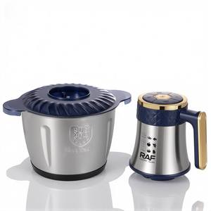 Robot culinaire RAF 3L Bol en acier inoxydable 300W <span class=keywords><strong>Hachoir</strong></span> de cuisine durable pour légumes, viande, mélange et préparation quotidienne de la cuisine - Product Image 2
