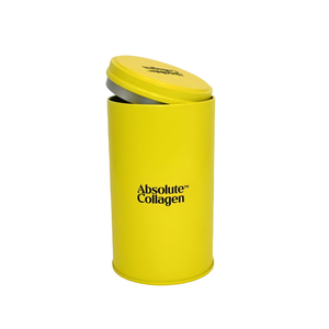 Round Tinplate Can Custom Logo Collagen Powder Tea Supplement Airtight Metal Packaging <b>Tin</b> Jar - Product Image 4