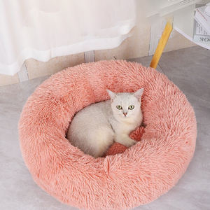 Lit pour animaux de compagnie semi-fermé, moderne et élégant, avec couche intérieure épaisse et résistante à l'humidité, <span class=keywords><strong>tissu</strong></span> respirant et doux pour la peau, anti-rayures - Product Image 2